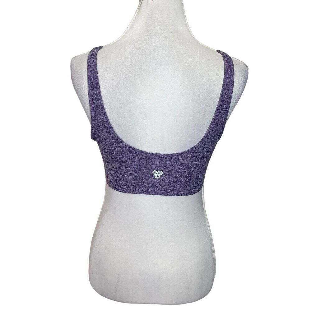 Aritzia TNA Action Cozy Sports Mini Bra Top Purple Womens Size M